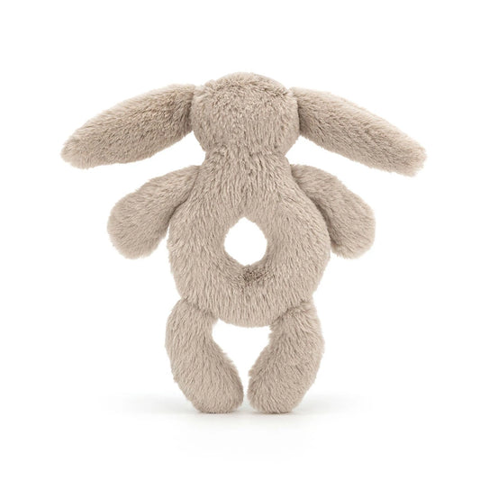 Bashful Bunny Ring Rattle - US 6524