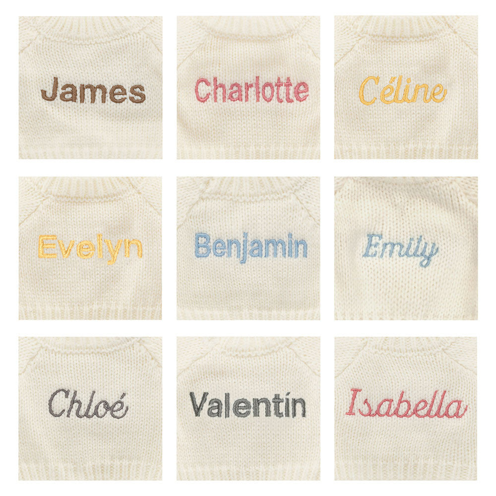 Bashful Luxe Bunny Luna With Personalized Cream Jumper - US 4033