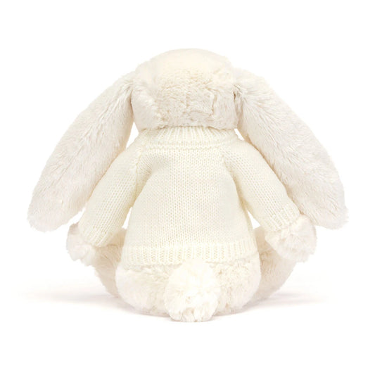 Bashful Twinkle Bunny With Personalized Cream Jumper - US 1454