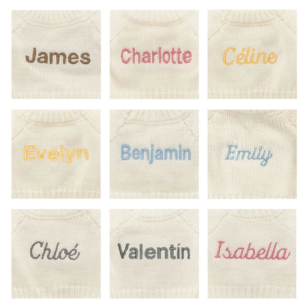 Blossom Silver Bunny 'Bloom' With Personalized Cream Jumper - US 1386