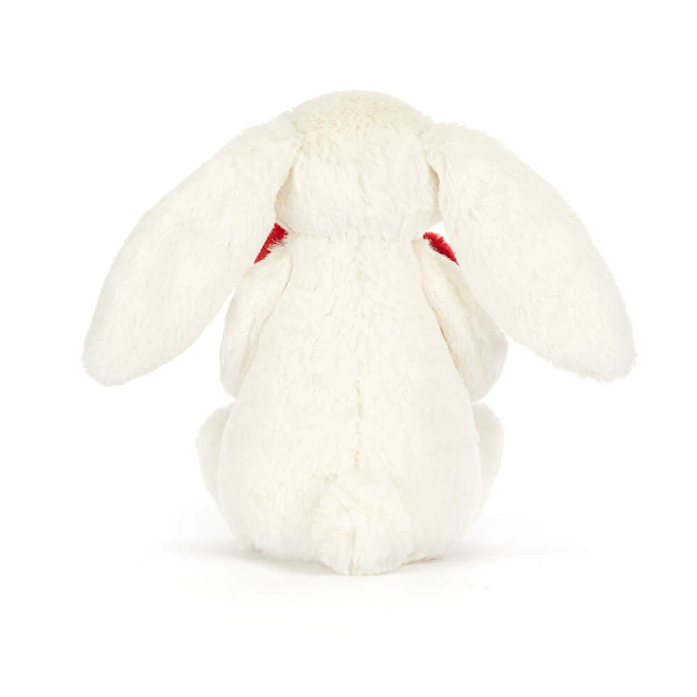 Bashful Red Love Heart Bunny - US 2978