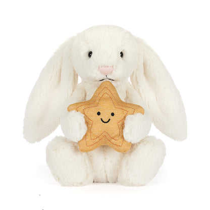 Cream Bunny With Star - US 8928