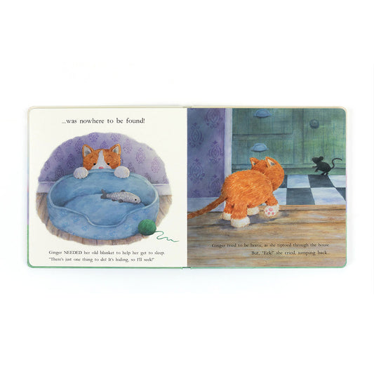 Ginger, The Courageous Kitten Book - US 9090