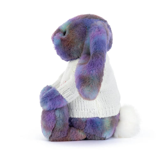 Zodihop Luxe Bunny With Personalized Cream Jumper - US 8743