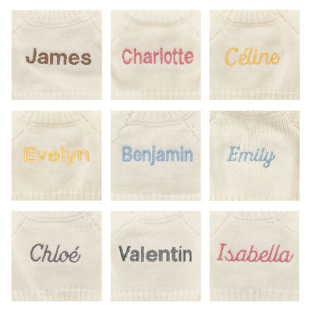Blossom Cream Bunny 'Berry' With Personalized Cream Jumper - US 7914