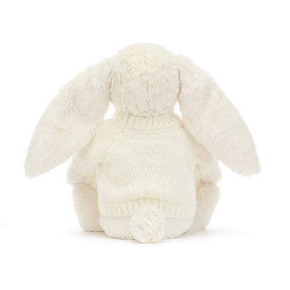 Blossom Cream Bunny 'Berry' With Personalized Cream Jumper - US 7914