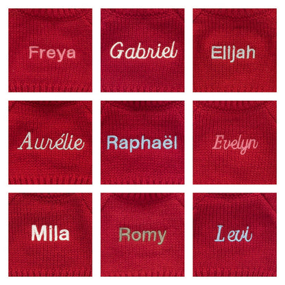 Bartholomew Bear With Personalized Red Jumper - US 9711