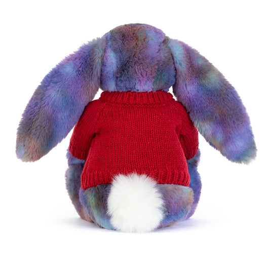 Zodihop Luxe Bunny With Personalized Red Jumper - US 7966