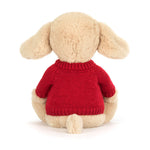 Bashful Luxe Puppy Orlando With Personalized Red Jumper - US 1110