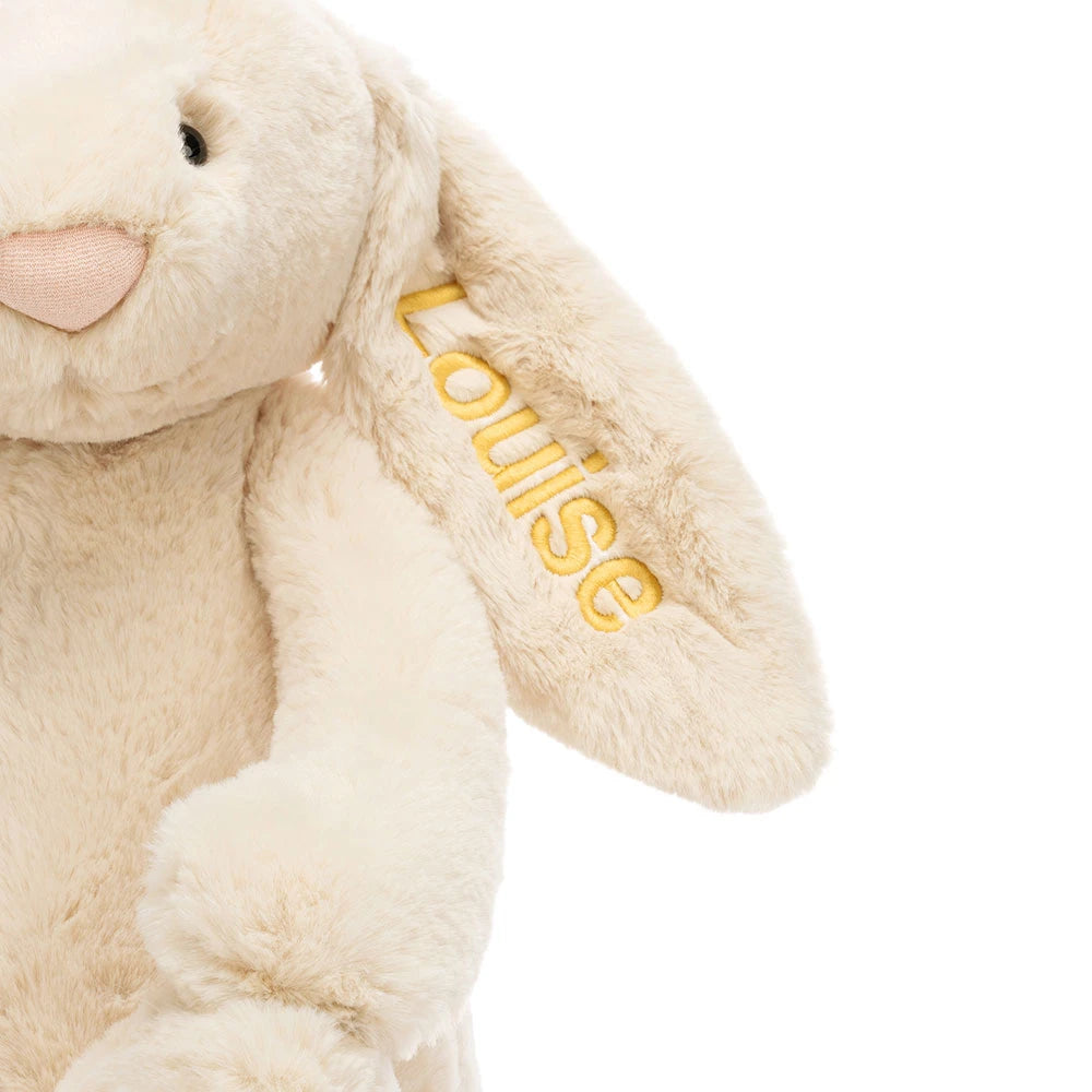 Personalized Bashful Luxe Bunny Willow Huge - US 1030