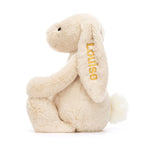 Personalized Bashful Luxe Bunny Willow Huge - US 1030