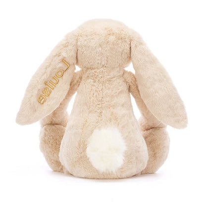 Personalized Bashful Luxe Bunny Willow Huge - US 1030