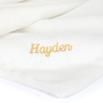 Personalized Bashful Luxe Bunny Luna Blankie - US 6234