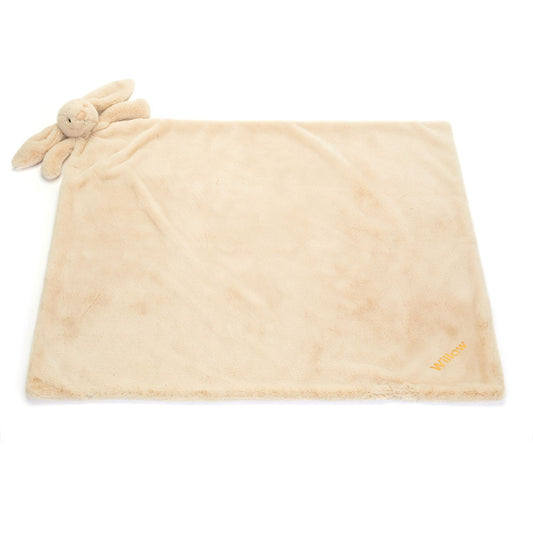 Personalized Bashful Luxe Bunny Willow Blankie - US 4059
