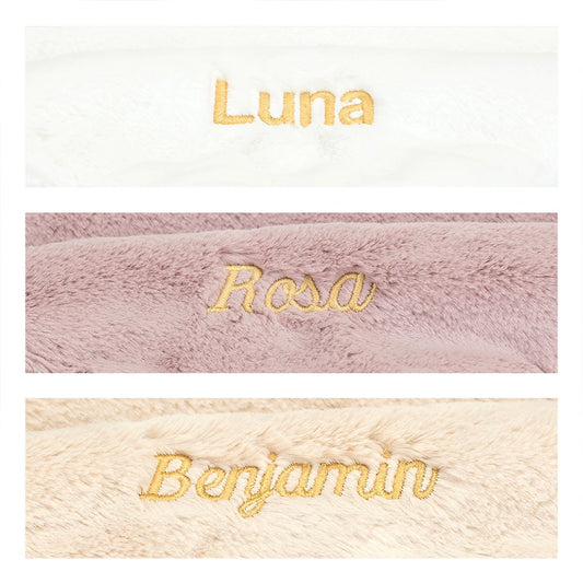 Personalized Bashful Luxe Bunny Luna Soother - US 9092