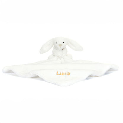 Personalized Bashful Luxe Bunny Luna Soother - US 9092