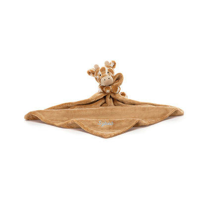Personalized Bashful Giraffe Soother - US 3171