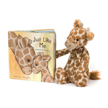 Just Like Me Book & Bashful Giraffe Medium - US 8737